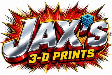 Jax's 3-D Prints